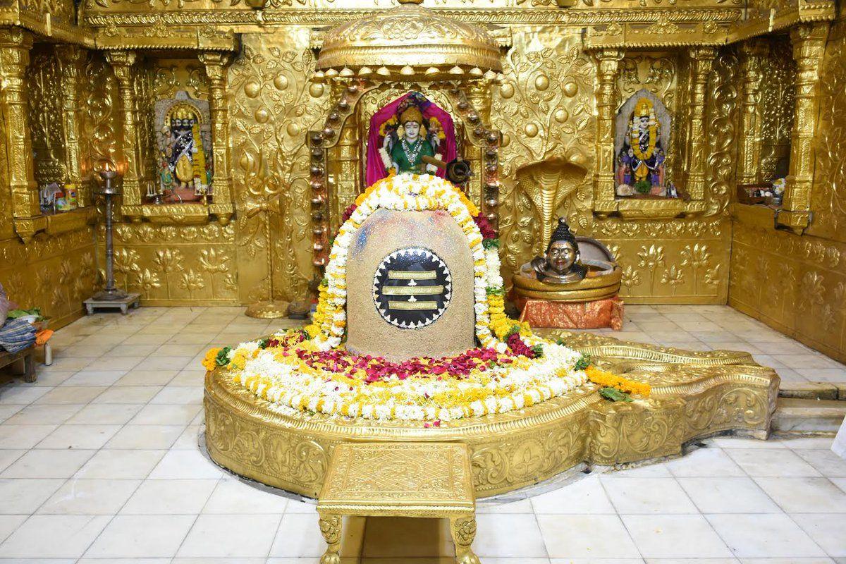 Sacred Temple with Divine Decorations